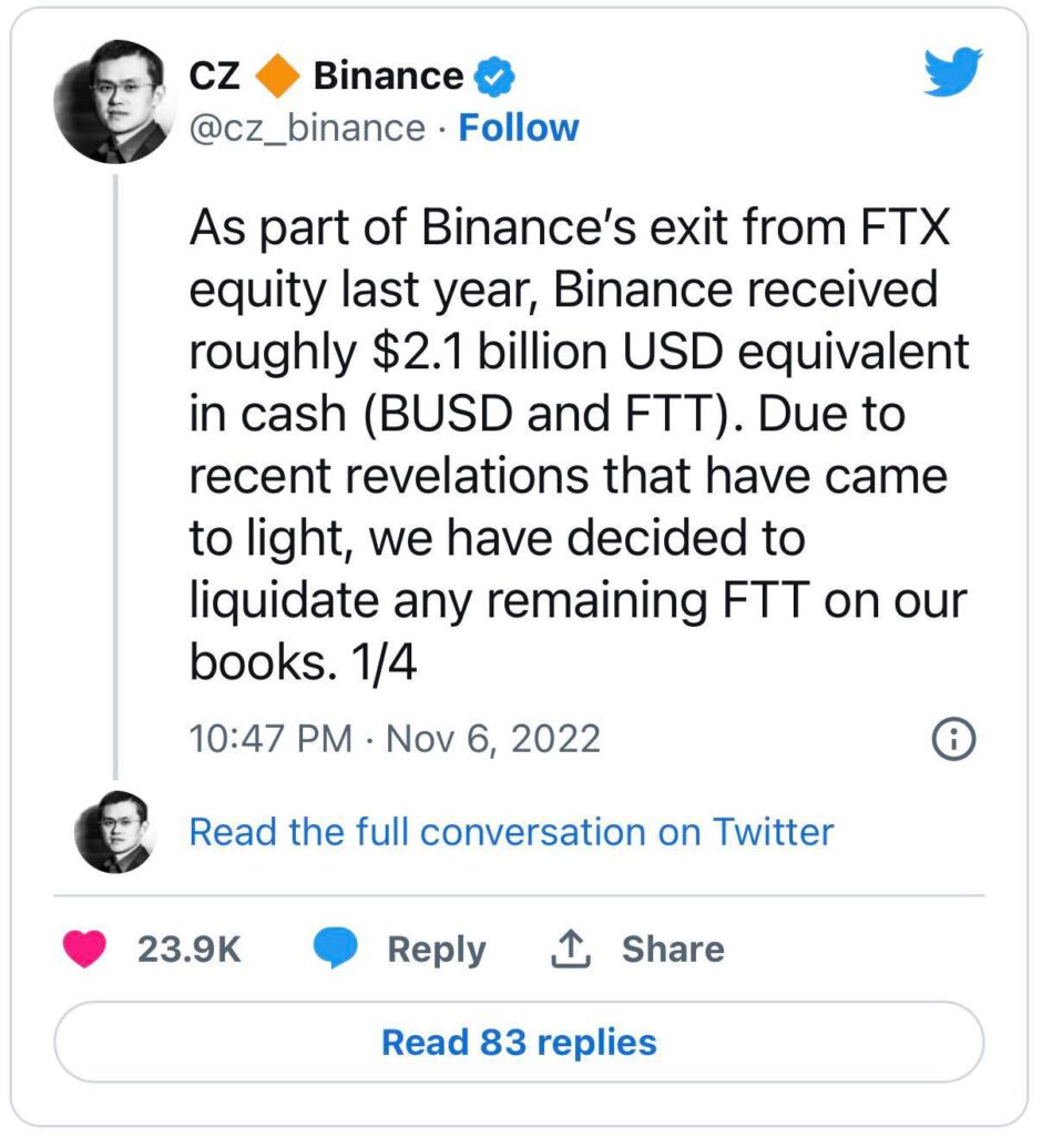 เกิดอะไรขึ้นกับ FTX นี่คือเรื่องราวจากทุกเหตุการณ์ที่เริ่มต้นขึ้น จนถึงปัจจุบัน Exit