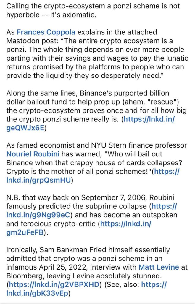 ทำไมฉันจึงเลิกลงทุนใน FIAT PONZI และเริ่ม ออมใน BITCOIN2