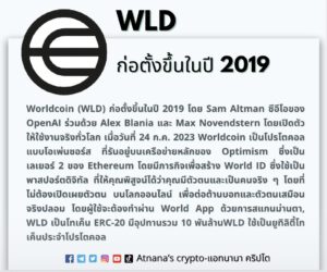 ข้อมูลโทเค็น Worldcoin (WLD)